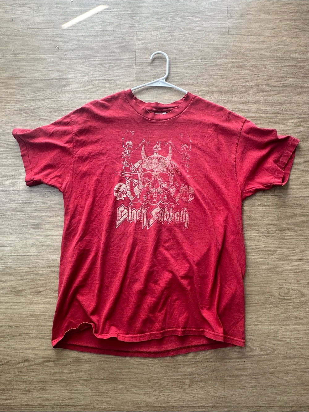 Black Sabbath Ozzy Osborne Red Short-Sleeve Graphic Tee